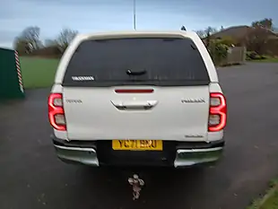 Used 2021 Toyota Hilux Invincible White - Interior and Exterior details 7
