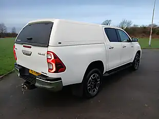 Used 2021 Toyota Hilux Invincible White - Interior and Exterior details 8