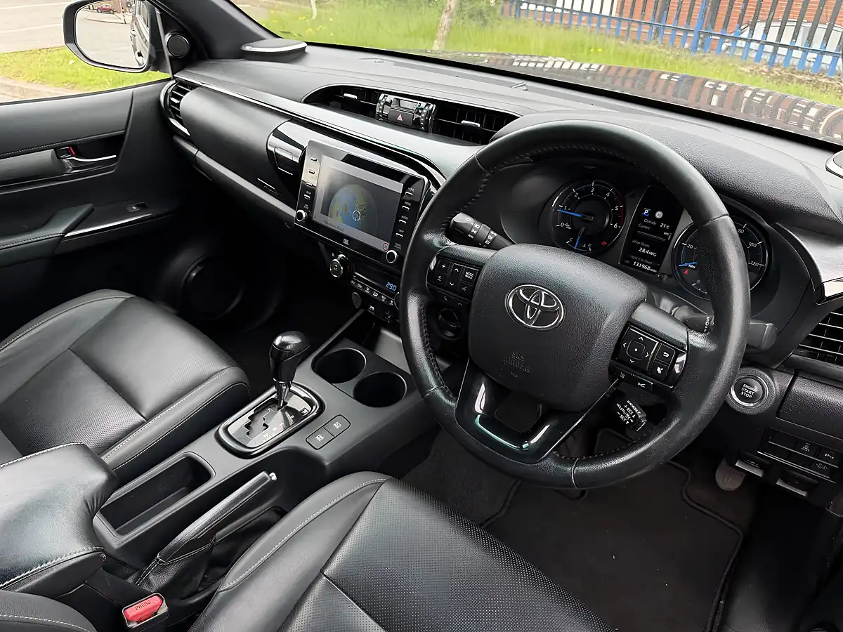 Used 2021 Toyota Hilux Invincible X Grey - Interior and Exterior details 14