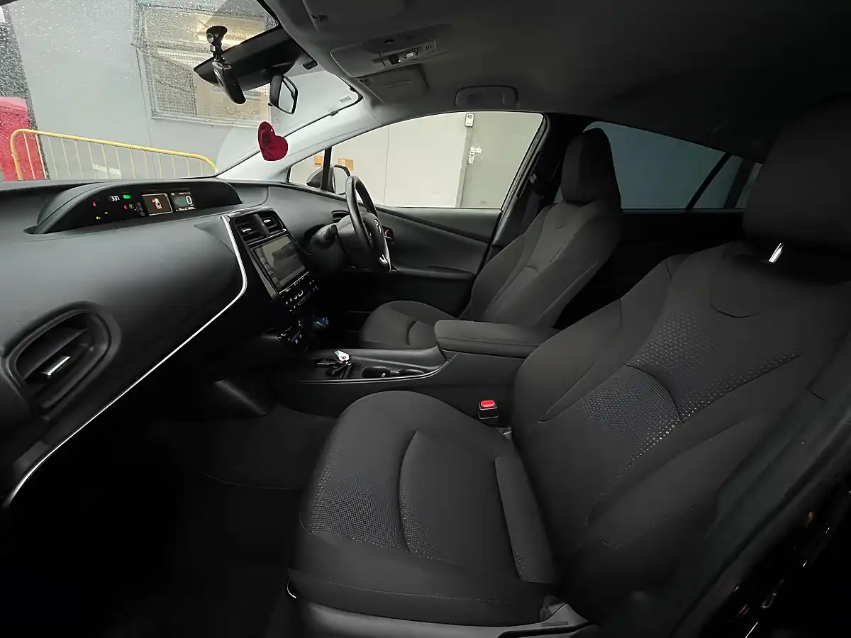 Used 2021 Toyota Prius Active Black - Interior and Exterior details 14