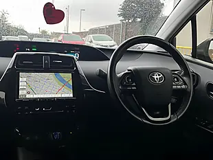 Used 2021 Toyota Prius Active Black - Interior and Exterior details 16