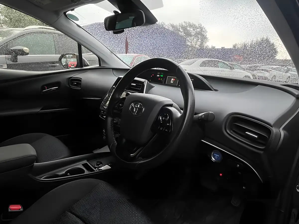 Used 2021 Toyota Prius Active Black - Interior and Exterior details 9