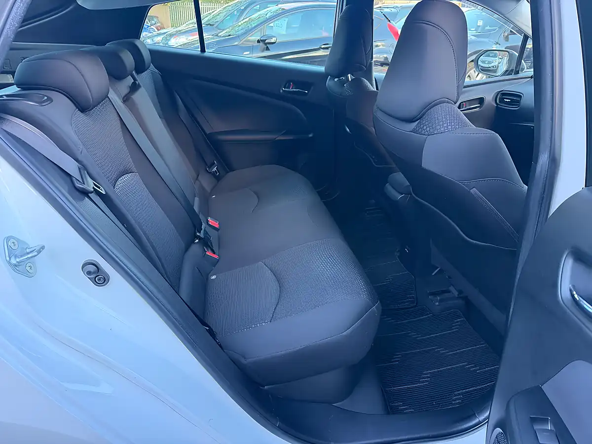 Used 2021 Toyota Prius Active Edition White - Interior and Exterior details 11