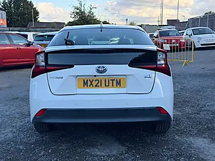 Used 2021 Toyota Prius Active Edition White - Interior and Exterior details 6