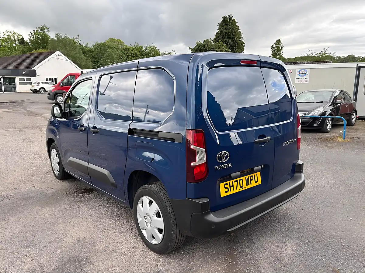 Used 2021 Toyota Proace City Icon Blue - Interior and Exterior details 6