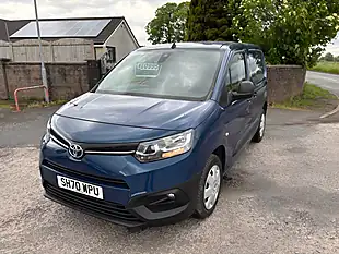 Used 2021 Toyota Proace City Icon Blue - Interior and Exterior details 9