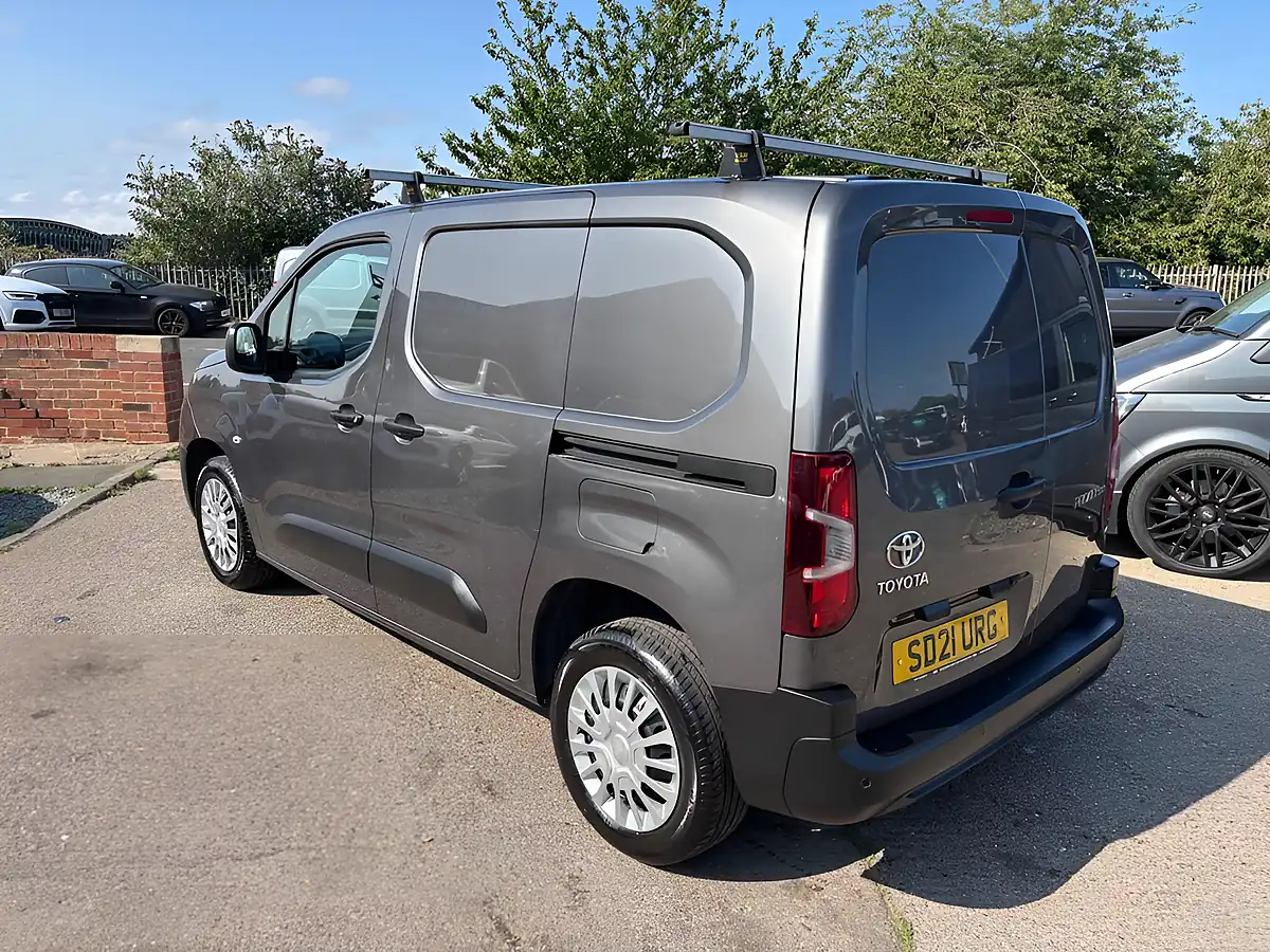Used 2021 Toyota Proace City Icon Short Panel Van Swb Grey - Interior and Exterior details 10