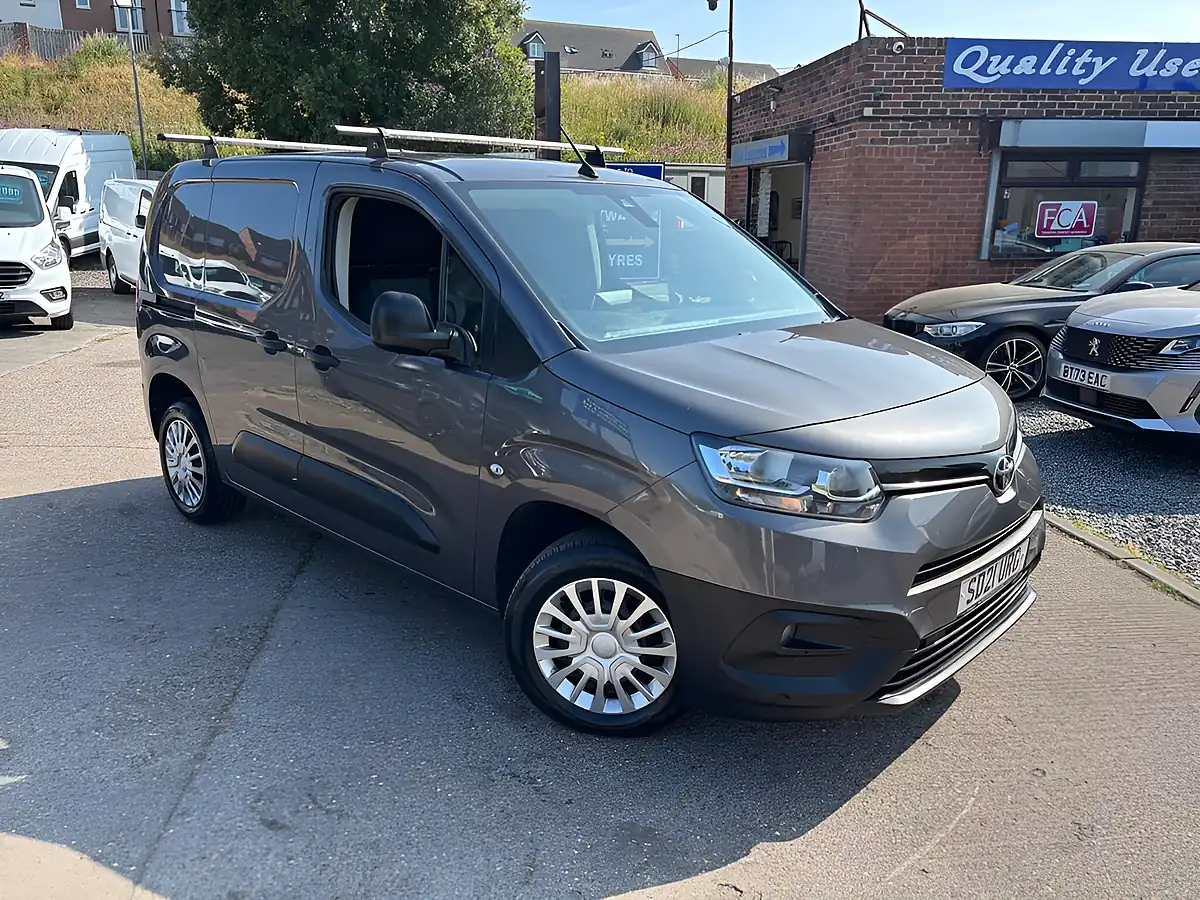 Used 2021 Toyota Proace City Icon Short Panel Van Swb Grey - Interior and Exterior details 5