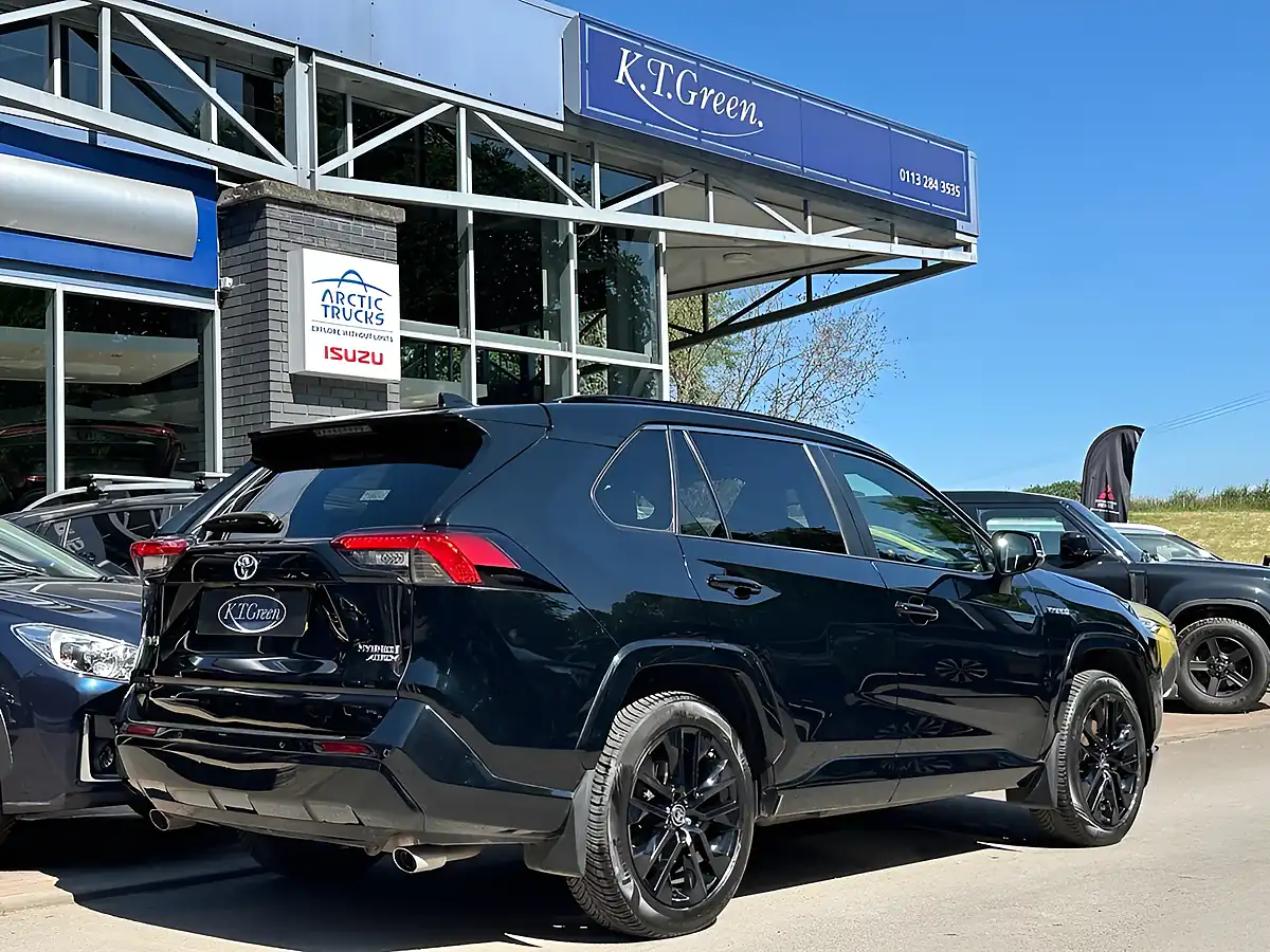 Used 2021 Toyota Rav4 Black Edition Black - Interior and Exterior details 4