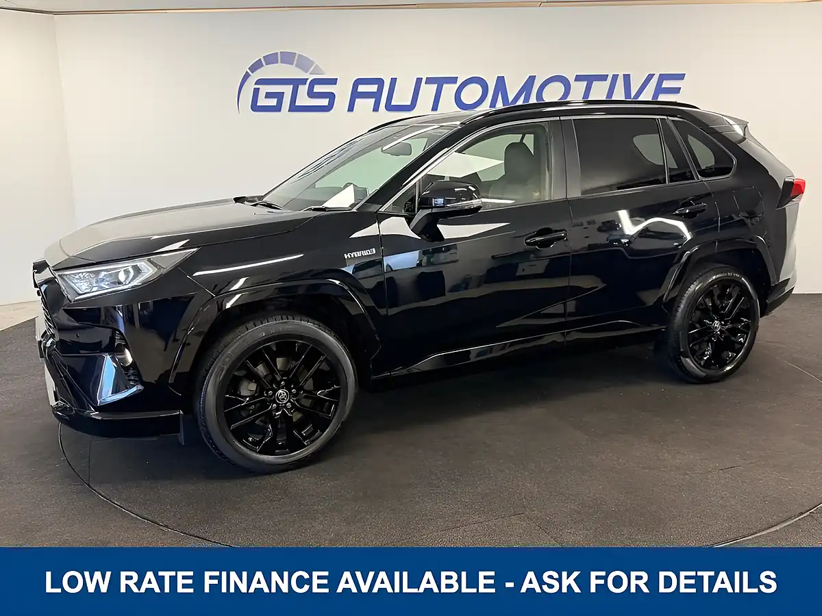 Used 2021 Toyota RAV4 Black Edition Black - Front View