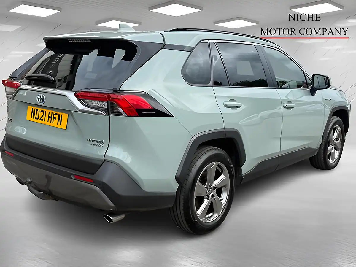 Used 2021 Toyota Rav4 Design Green - Interior and Exterior details 5
