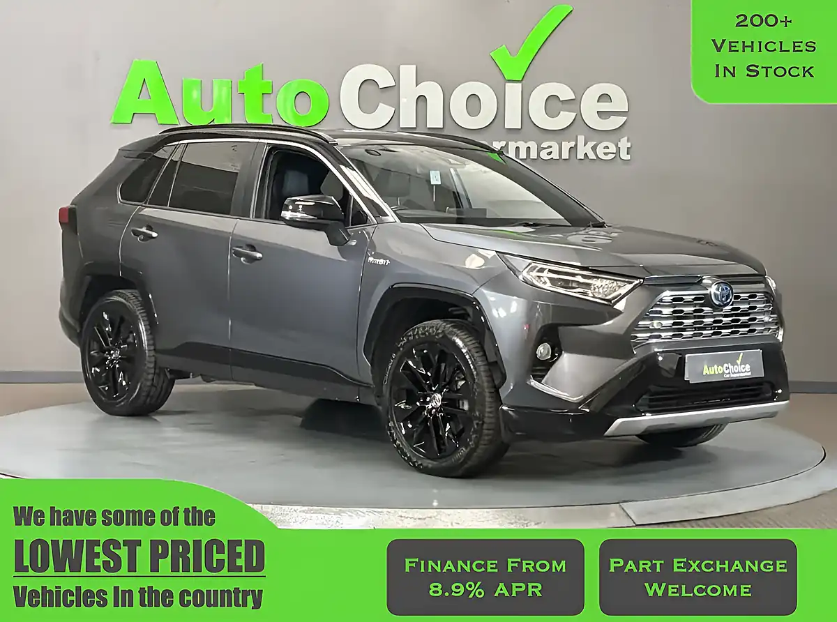 Used 2021 Toyota RAV4 Dynamic Decuma Grey - Black - Front View