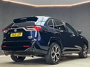 Used 2021 Toyota RAV4 Dynamic Obsidian Blue - Interior and Exterior details 14