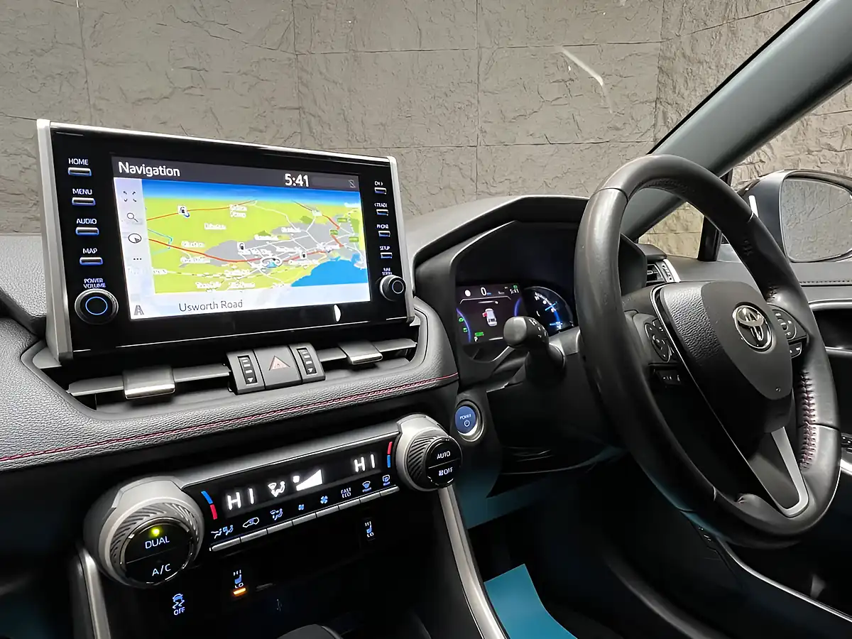 Used 2021 Toyota RAV4 Dynamic Obsidian Blue - Interior and Exterior details 18