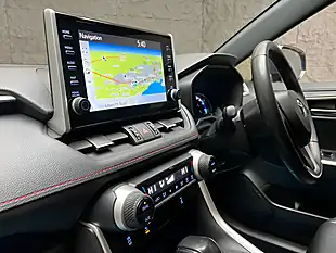 Used 2021 Toyota RAV4 Dynamic Obsidian Blue - Interior and Exterior details 19