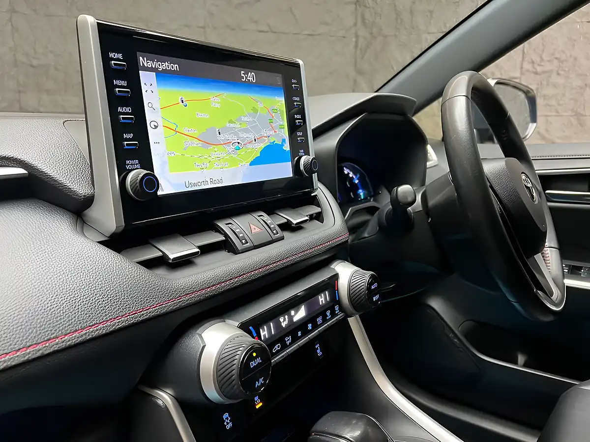 Used 2021 Toyota RAV4 Dynamic Obsidian Blue - Interior and Exterior details 19