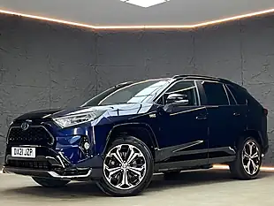 Used 2021 Toyota RAV4 Dynamic Obsidian Blue - Interior and Exterior details 3