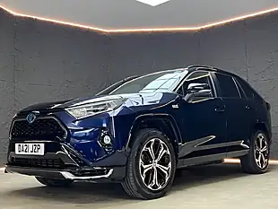 Used 2021 Toyota RAV4 Dynamic Obsidian Blue - Interior and Exterior details 4