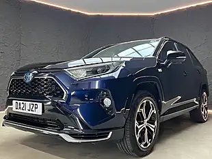 Used 2021 Toyota RAV4 Dynamic Obsidian Blue - Interior and Exterior details 6
