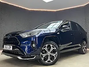 Used 2021 Toyota RAV4 Dynamic Obsidian Blue - Interior and Exterior details 8