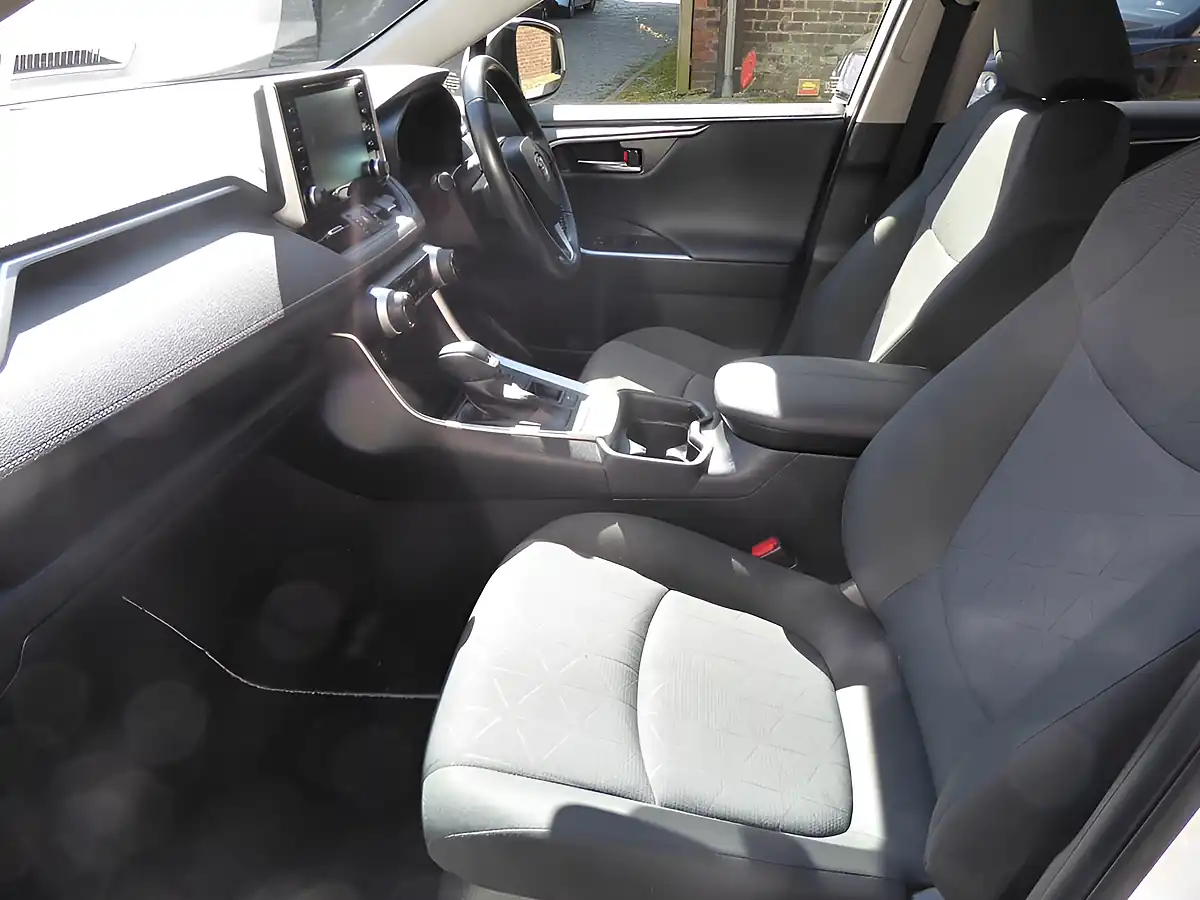 Used 2021 Toyota RAV4 Icon Alpine White - Interior and Exterior details 13