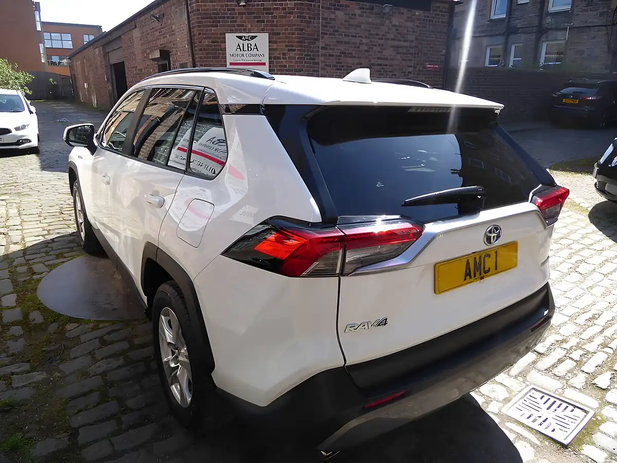 Used 2021 Toyota RAV4 Icon Alpine White - Interior and Exterior details 4