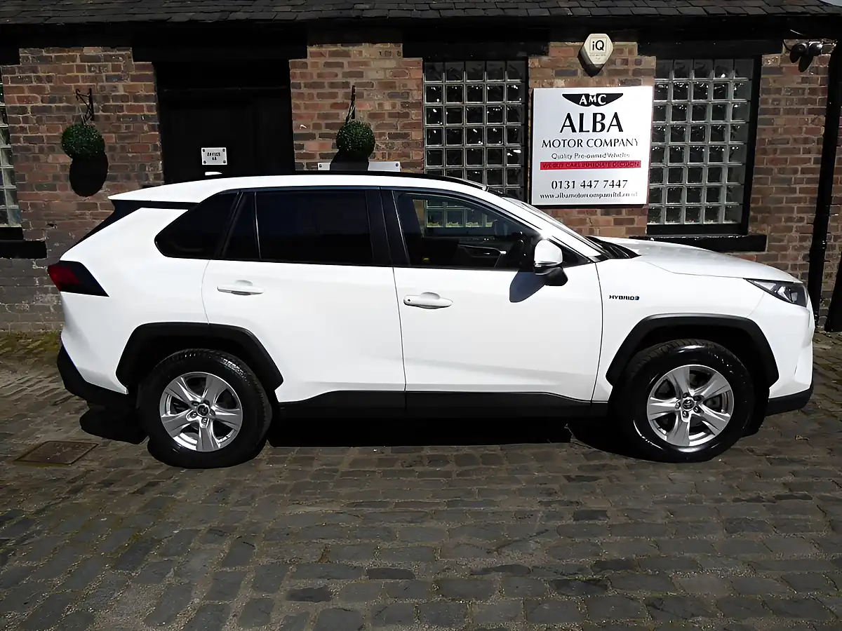 Used 2021 Toyota RAV4 Icon Alpine White - Interior and Exterior details 7