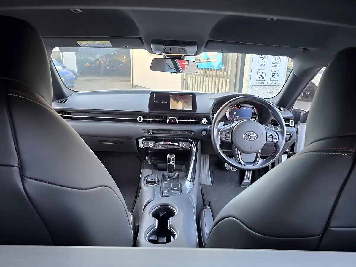 Used 2021 Toyota Supra Gr Pro White - Interior and Exterior details 15