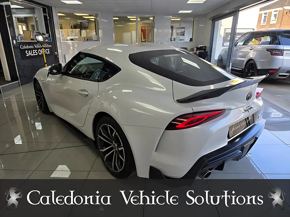 Used 2021 Toyota Supra Gr Pro White - Interior and Exterior details 3
