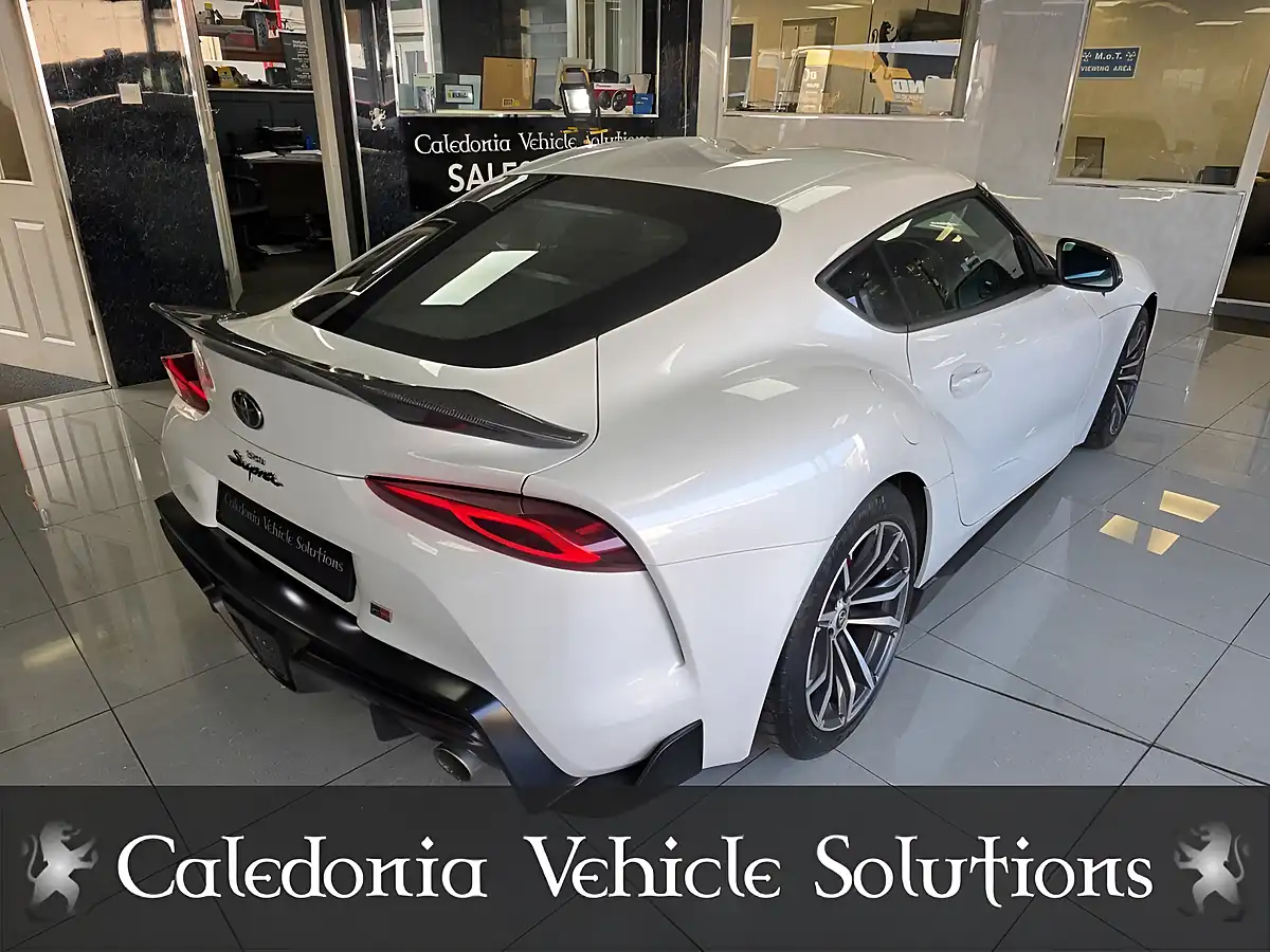 Used 2021 Toyota Supra Gr Pro White - Interior and Exterior details 4
