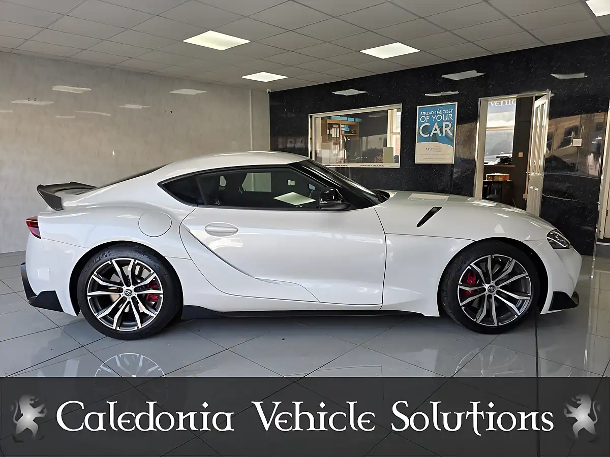 Used 2021 Toyota Supra Gr Pro White - Interior and Exterior details 8