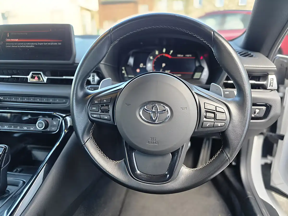 Used 2021 Toyota Supra Gr Pro White - Interior and Exterior details 9
