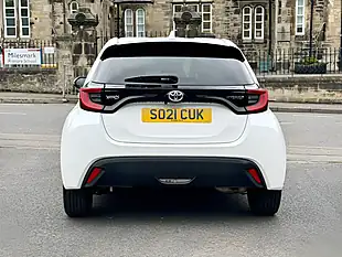 Used 2021 Toyota Yaris Design White - Interior and Exterior details 15