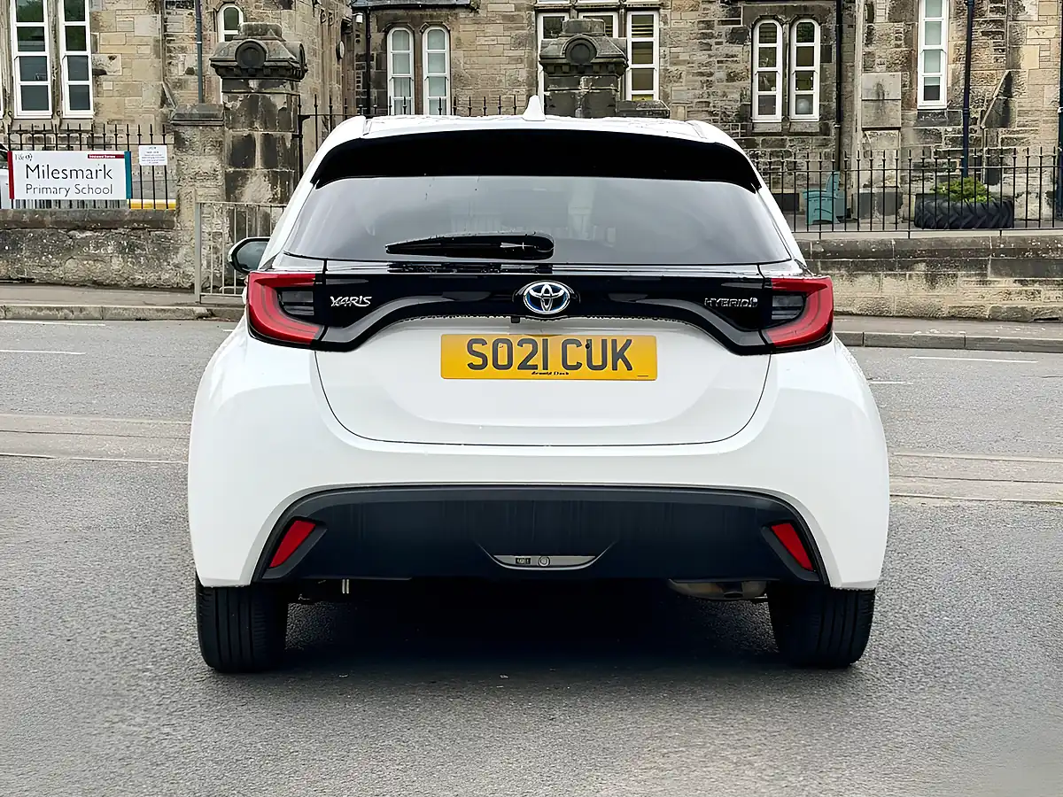 Used 2021 Toyota Yaris Design White - Interior and Exterior details 15