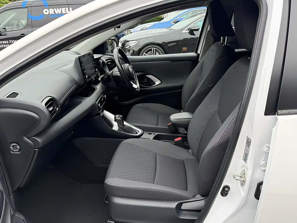 Used 2021 Toyota Yaris Design White - Interior and Exterior details 19