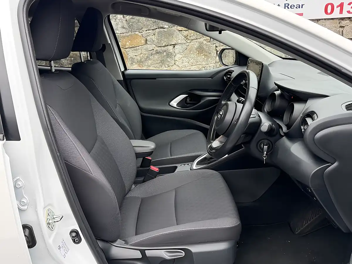 Used 2021 Toyota Yaris Design White - Interior and Exterior details 5