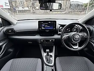 Used 2021 Toyota Yaris Design White - Interior and Exterior details 7