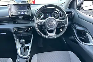 Used 2021 Toyota Yaris Design White - Interior and Exterior details 12