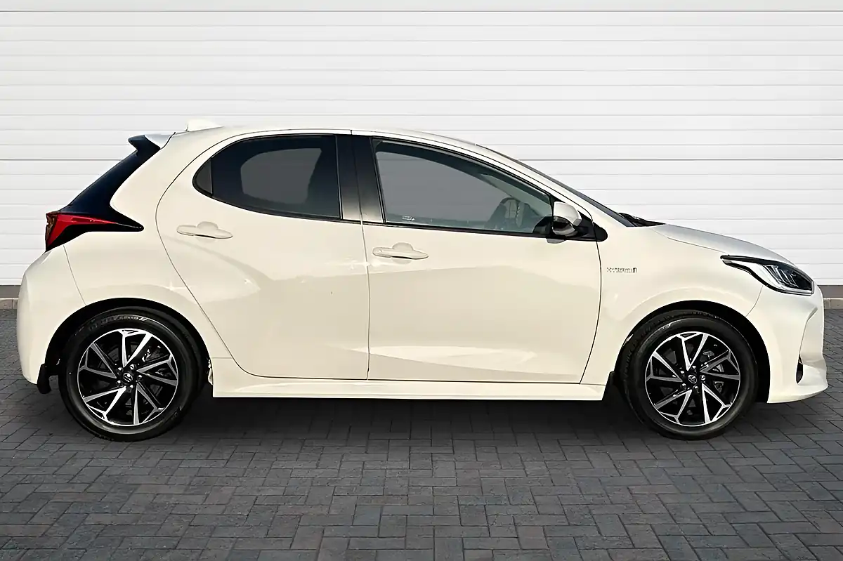 Used 2021 Toyota Yaris Design White - Interior and Exterior details 2