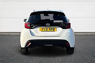 Used 2021 Toyota Yaris Design White - Interior and Exterior details 4