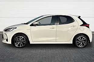 Used 2021 Toyota Yaris Design White - Interior and Exterior details 6
