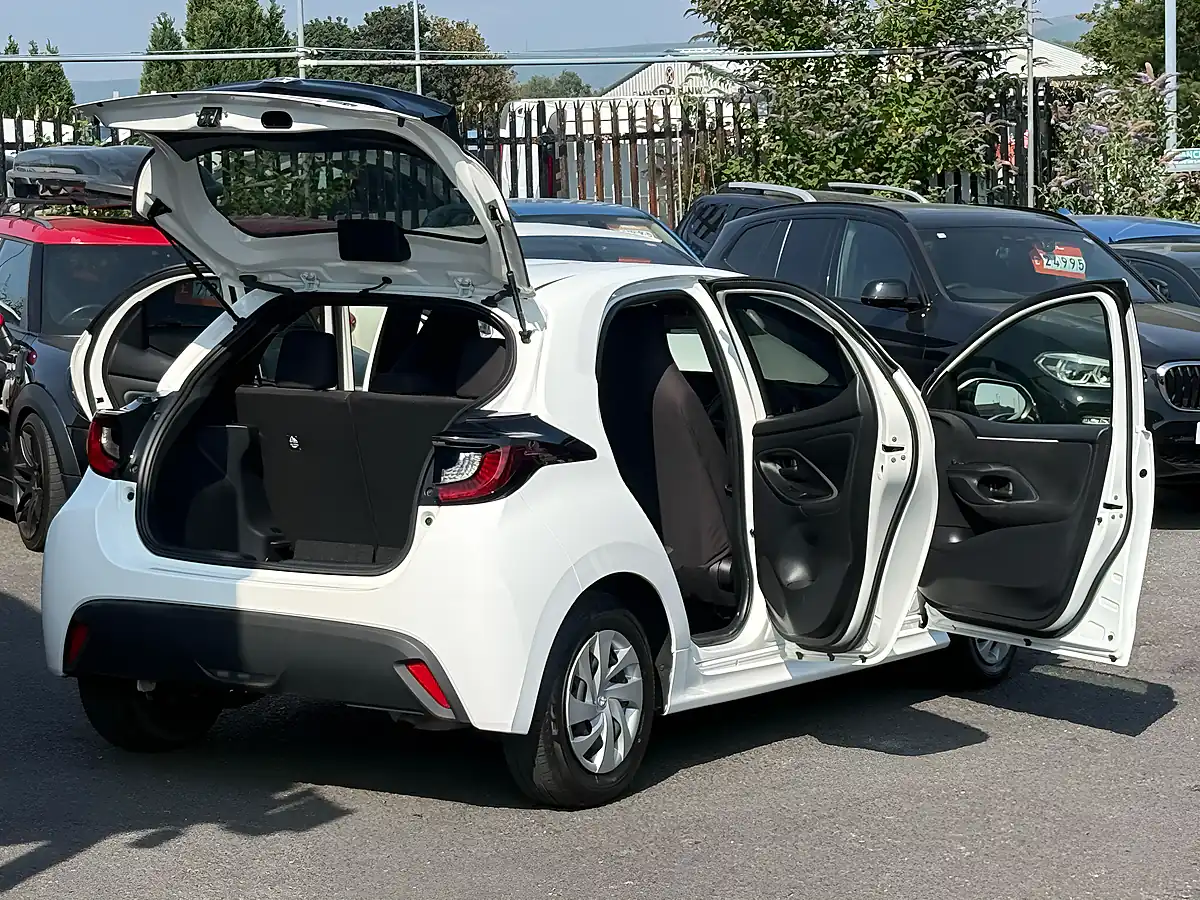 Used 2021 Toyota Yaris Design White - Interior and Exterior details 2