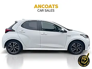 Used 2021 Toyota Yaris Design White - Interior and Exterior details 4