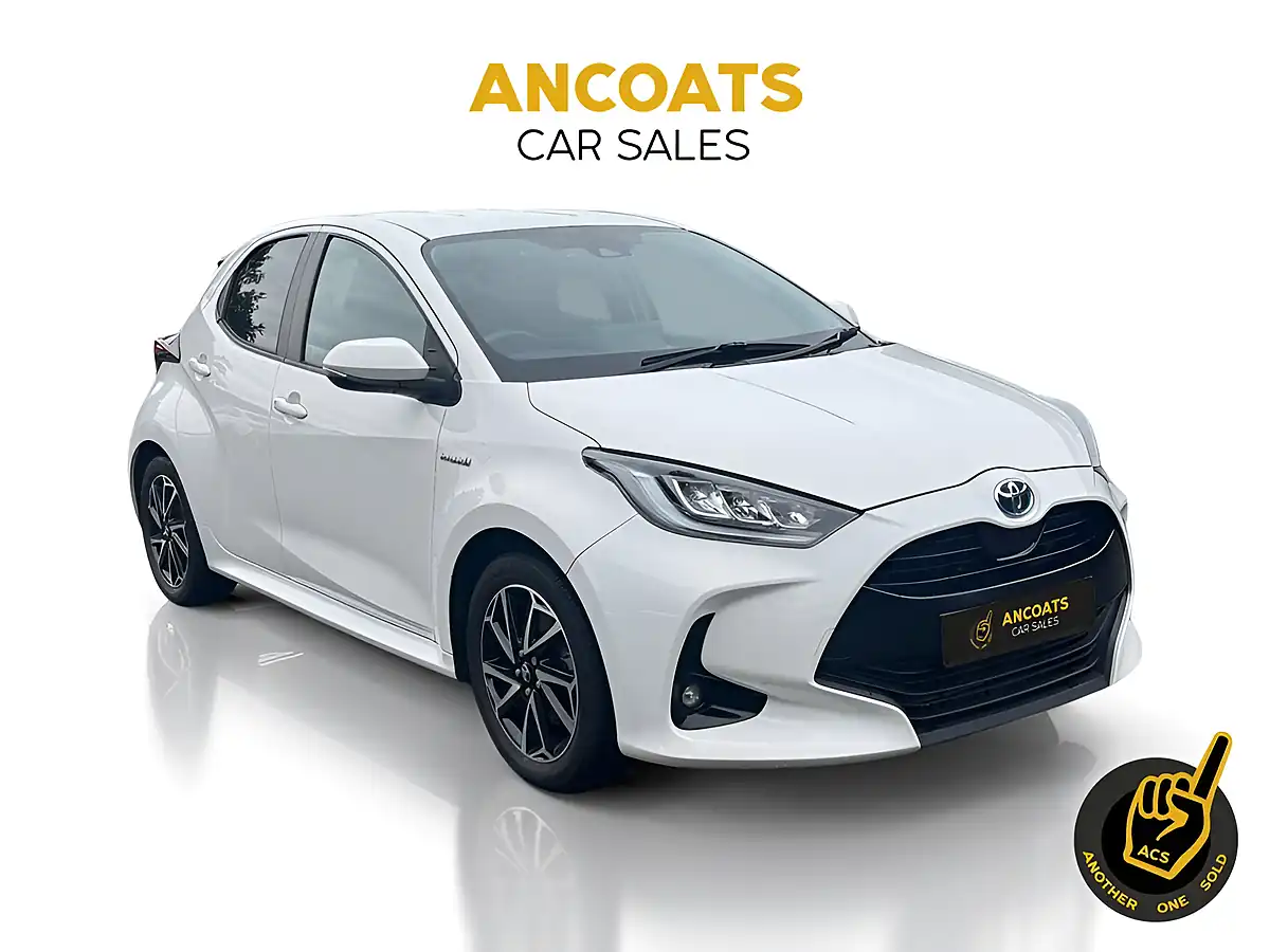 Used 2021 Toyota Yaris Design White - Interior and Exterior details 5
