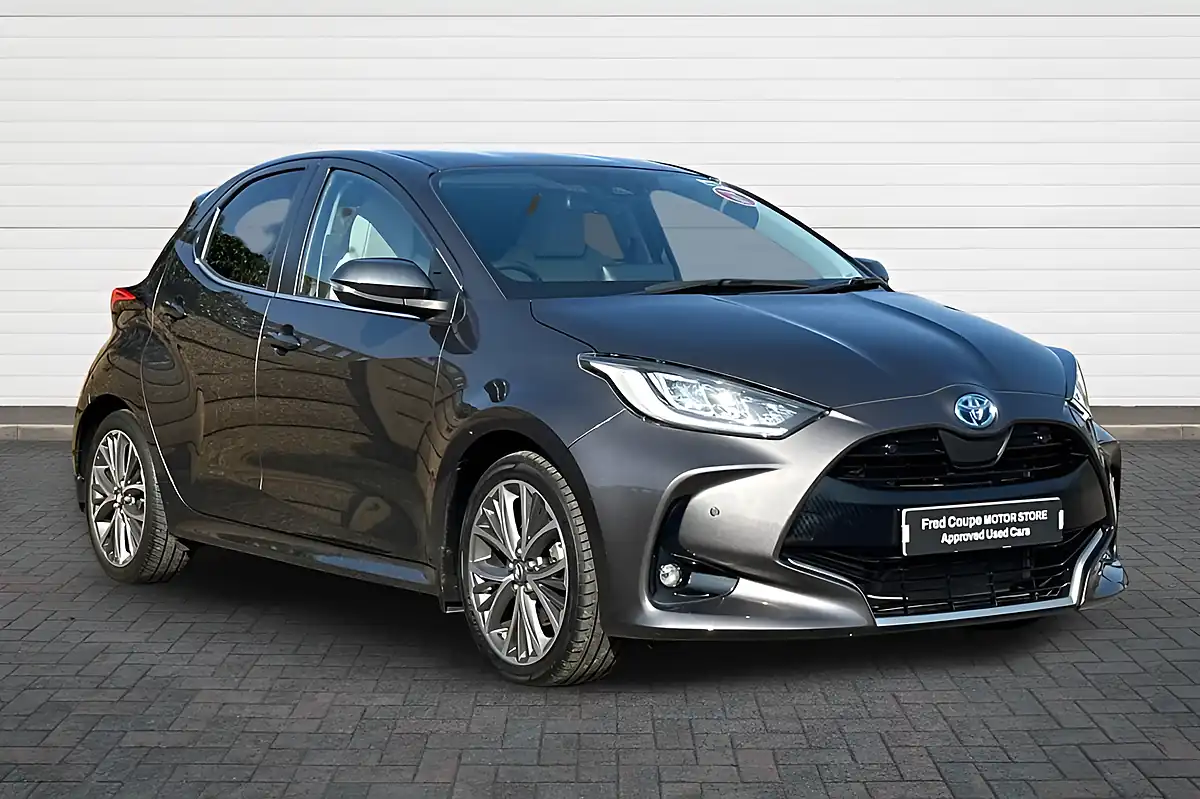 Used 2021 Toyota Yaris Excel Grey - Front View