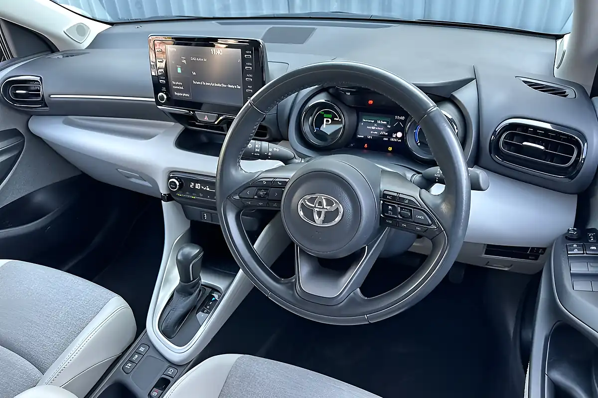 Used 2021 Toyota Yaris Excel Grey - Interior and Exterior details 10