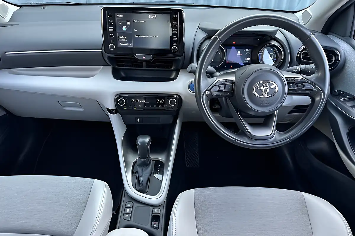 Used 2021 Toyota Yaris Excel Grey - Interior and Exterior details 11