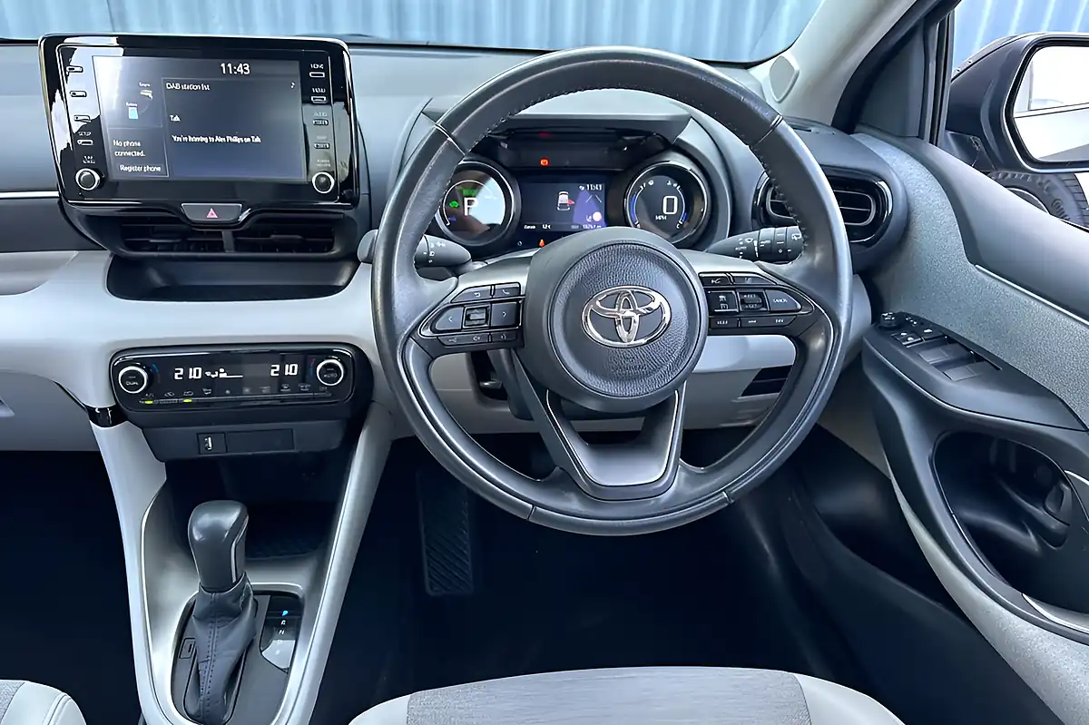 Used 2021 Toyota Yaris Excel Grey - Interior and Exterior details 12