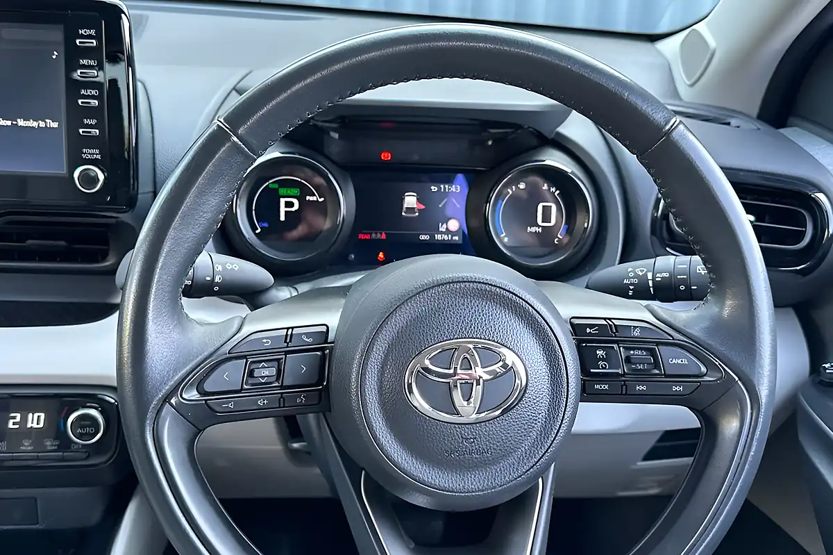 Used 2021 Toyota Yaris Excel Grey - Interior and Exterior details 13