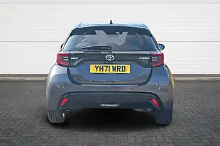 Used 2021 Toyota Yaris Excel Grey - Interior and Exterior details 4